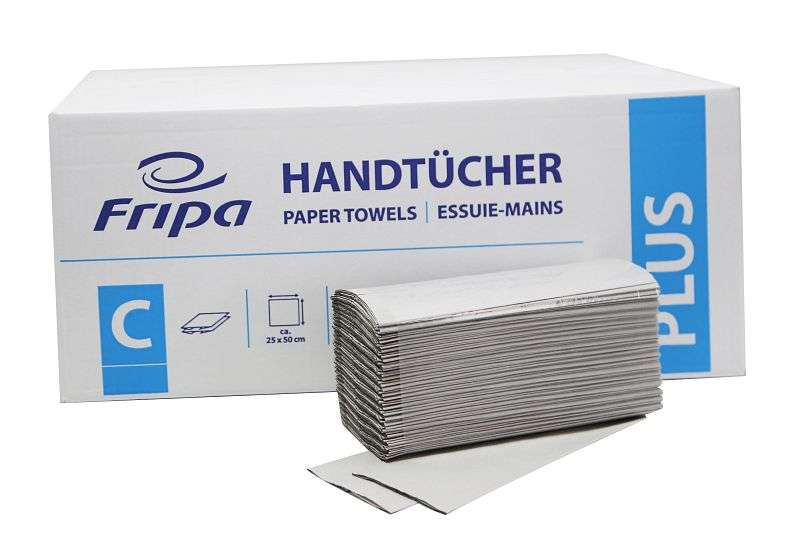 Papierhandtücher 1 lagig natur