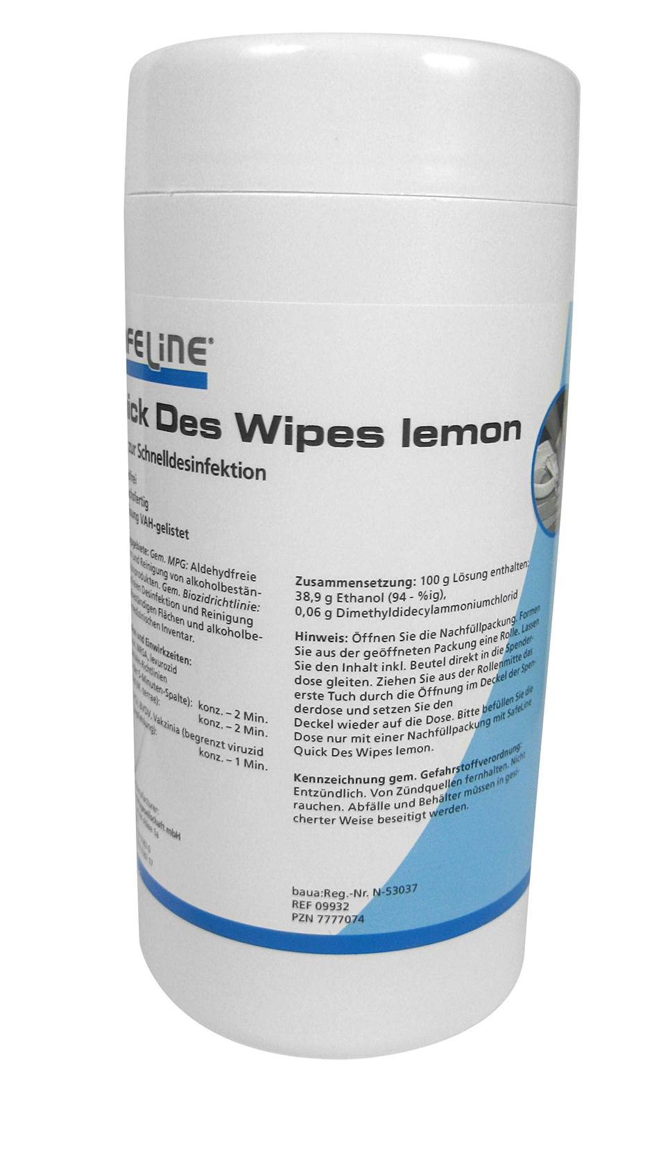Schnelldesinfektion "Quick Des Lemon"