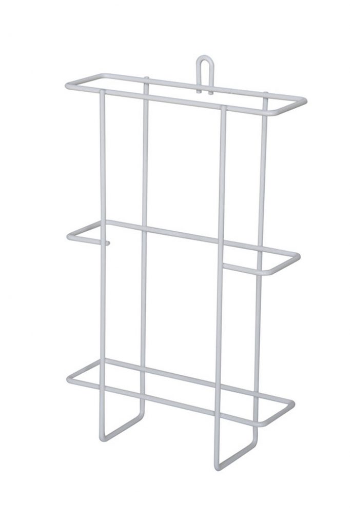 Damen-Hygienebeutelhalter Metall weiß