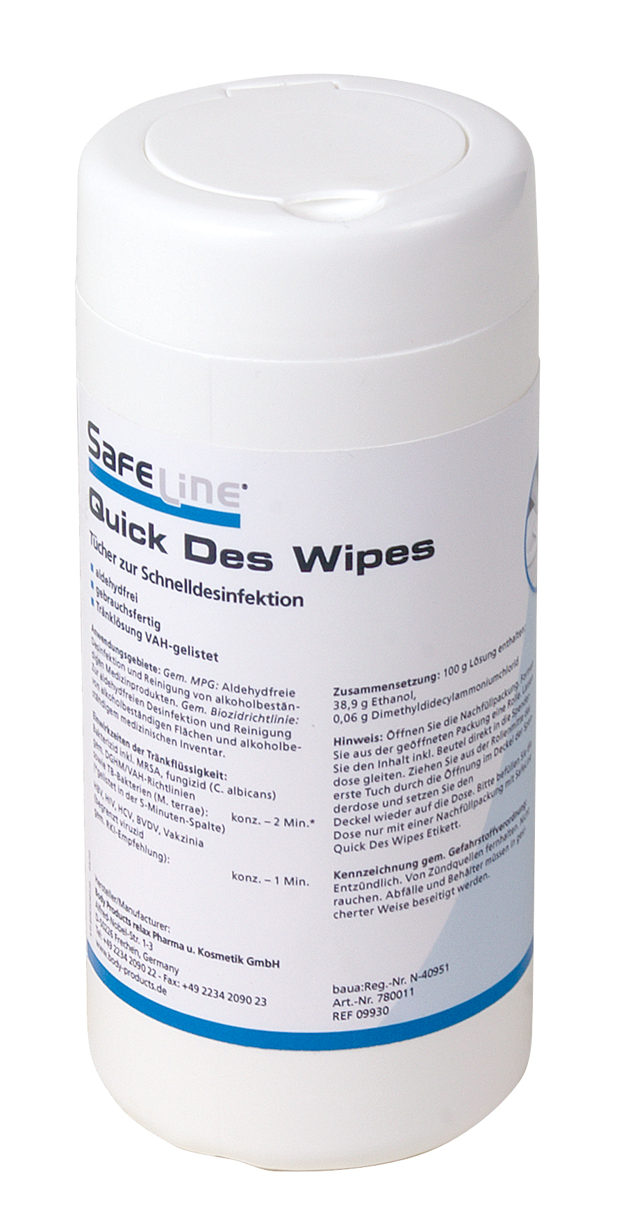 Schnelldesinfektion "Quick Des"