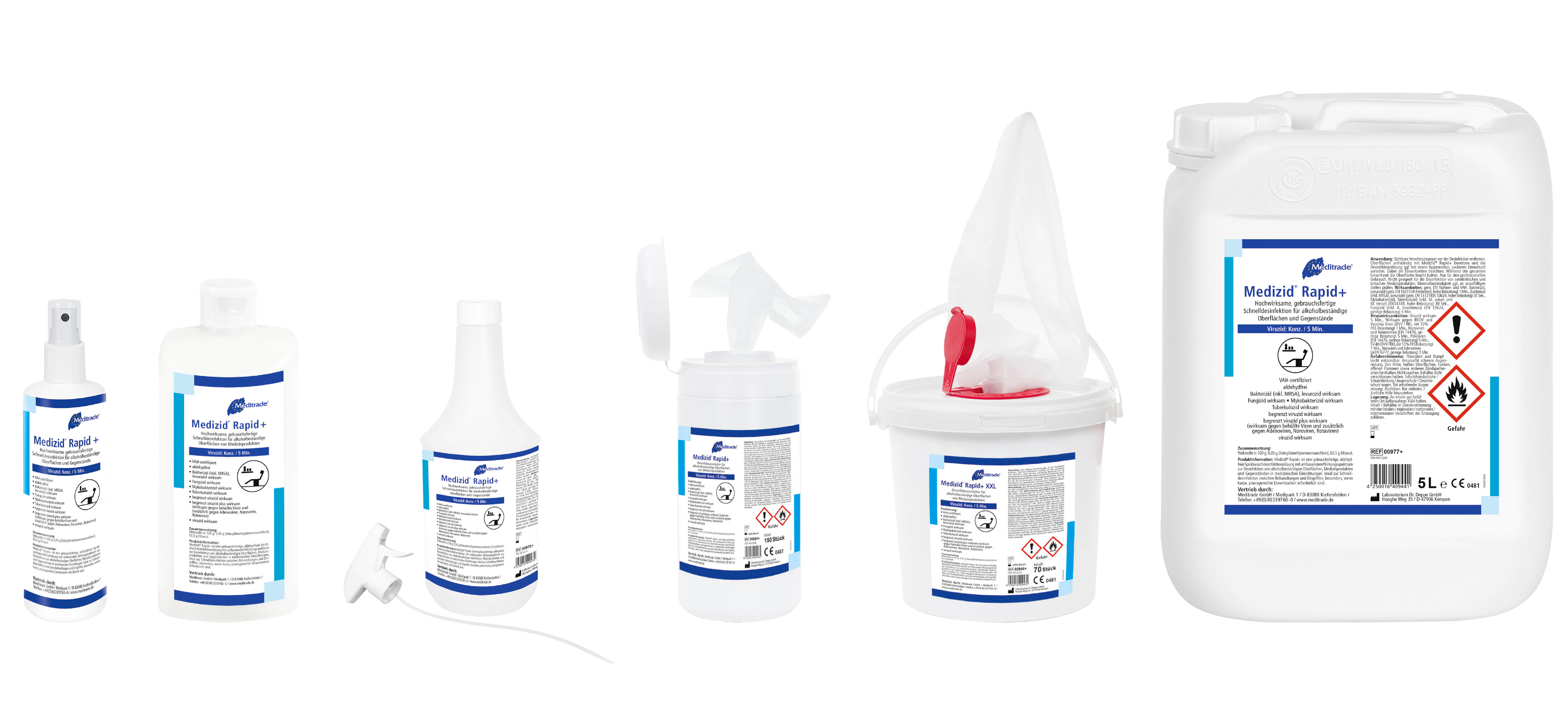 Flächendesinfektion "Medizid Rapid" Dose