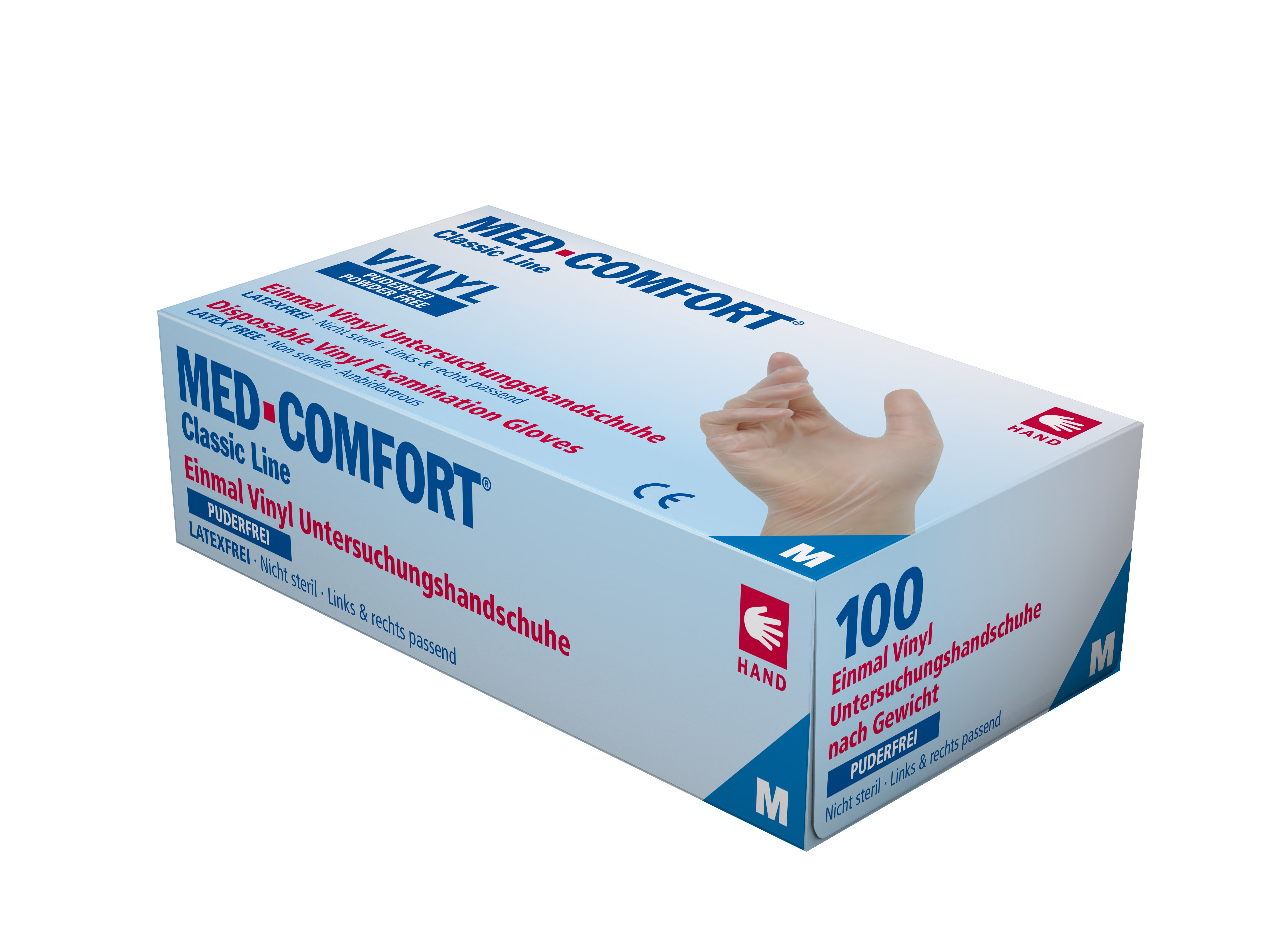 Vinyl-Einmalhandschuhe MED COMFORT