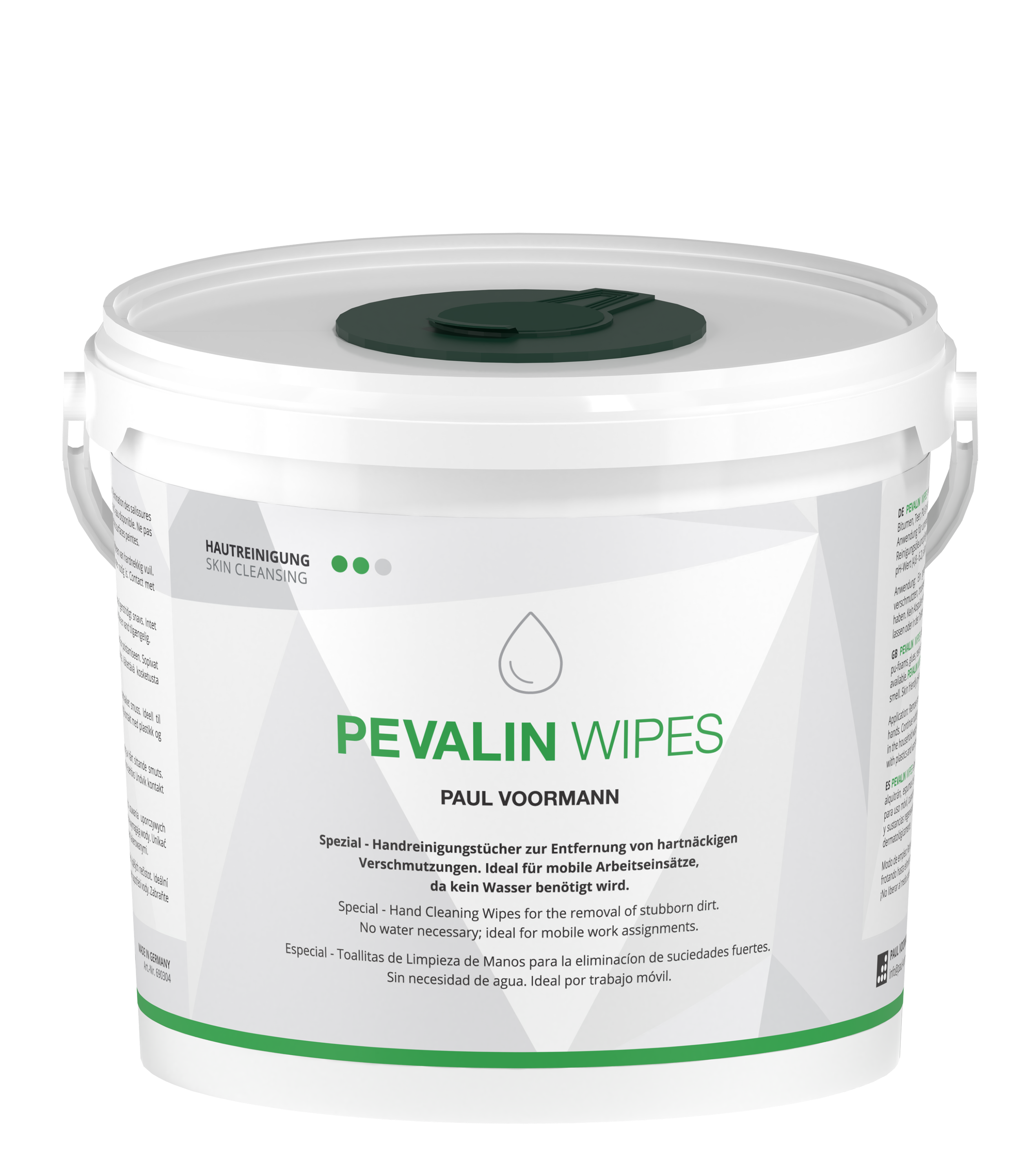 Handreinigungstücher Pevalin Wipes