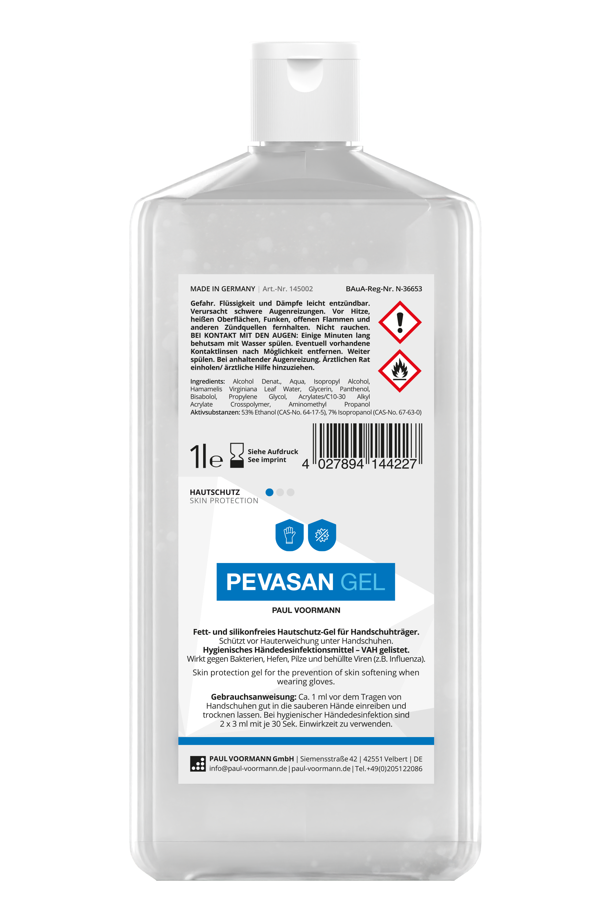 Hautschutz Pevasan Gel